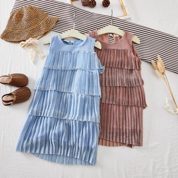 Lovely-Children-Summer-Girls-Solid-Color-Cute-Sparkling-Pleated-Cake-Sleeveless-Sweet-Princess-Dress-1-7Y-5.jpg