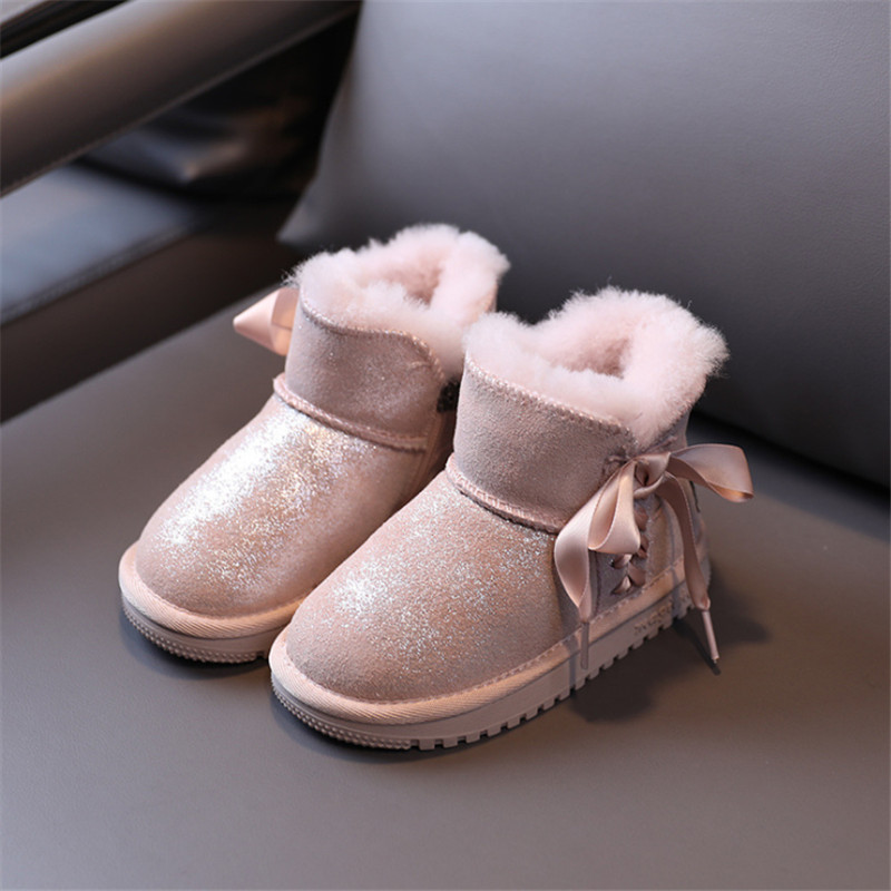 1-12-Years-Children-s-Snow-Boots-2022-Winter-Genuine-Leather-Girls-Boys-Plush-Shoes-Cut-3