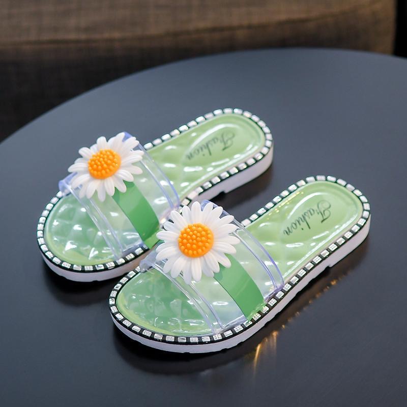 2022-Summer-Girls-Sandals-and-Slippers-Fashionable-Outer-Wear-Non-slip-Cute-Girl-Baby-Daisy-Children-2