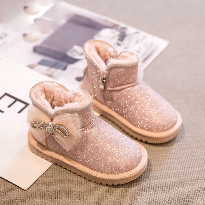 2022-winter-new-children-s-cotton-shoes-plus-velvet-thick-waterproof-non-slip-rhinestone-princess-boots-2