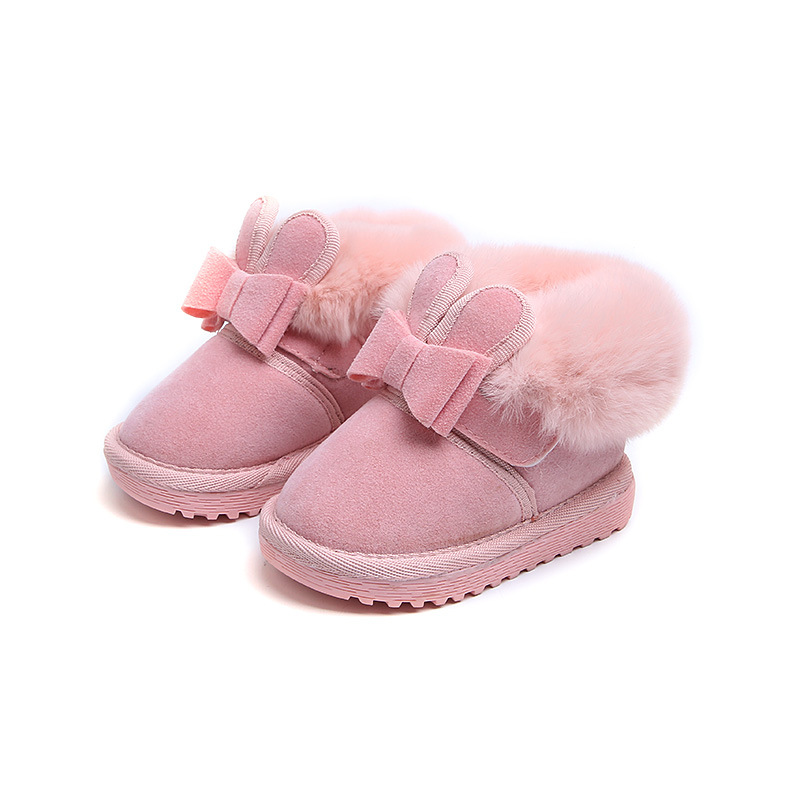 AINYFU-Baby-Girl-Snow-Boots-Children-Girl-Boot-Winter-Warm-Plush-Rabbit-Princess-Shoes-Kids-Sneaker-4