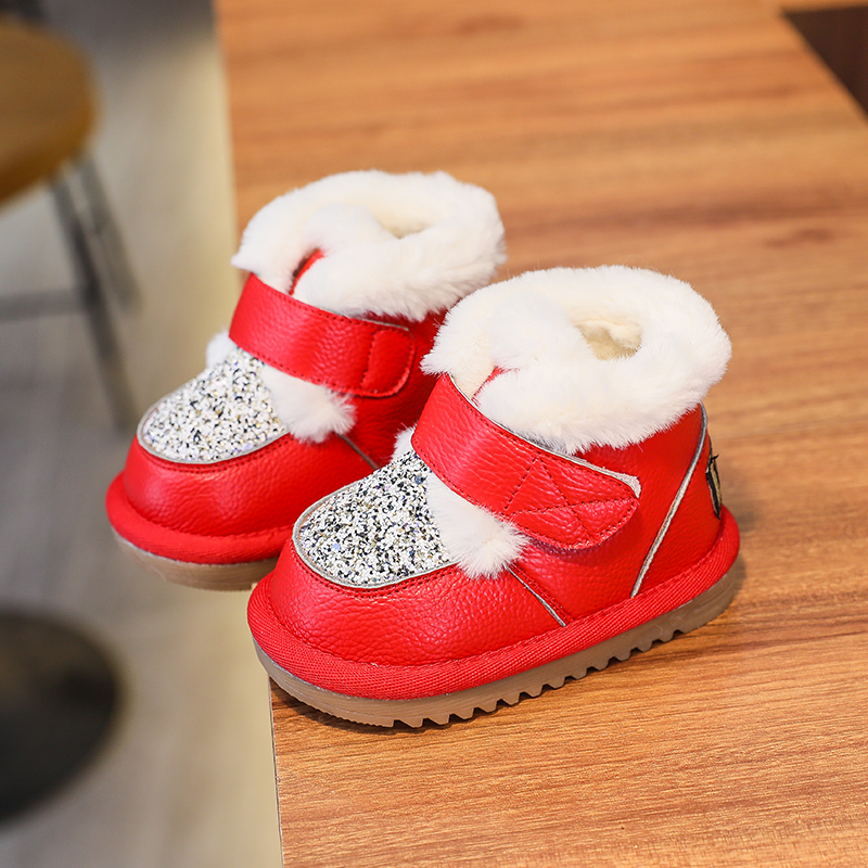 Baby-Girls-Boots-Winter-Infant-Toddler-Shoes-Soft-Bottom-Warm-Plush-Genuine-Leather-Children-Shoes-Sequins-4