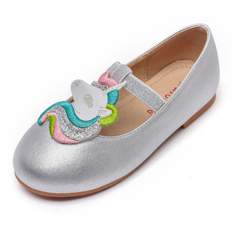 Baby-Girls-Unicorn-Princess-Shoes-Toddlers-Kids-Sparkle-Leather-Flats-Dancing-Shoes-Children-Rose-Gold-Birthday-5