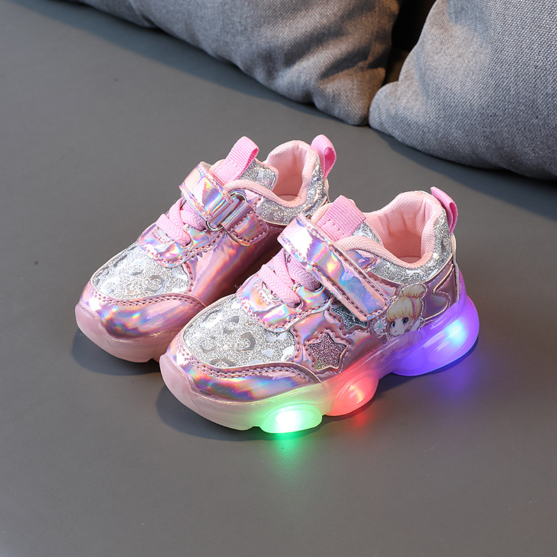 Baby-Kids-Shoes-Girls-Bright-with-Lights-Lights-Luminous-Boots-Leisure-Sports-Toddler-First-Walkers-Sneakers-2