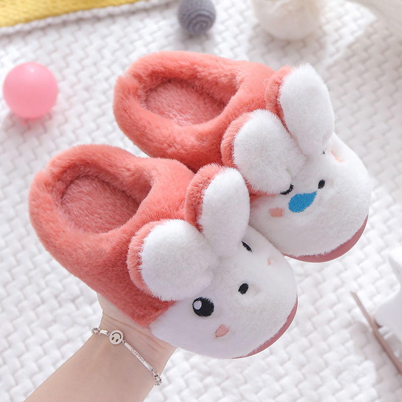 Children-s-Furry-Slippers-for-Boys-and-Girls-Indoor-Home-Soft-Bottom-Non-slip-Cute-Cartoon-2