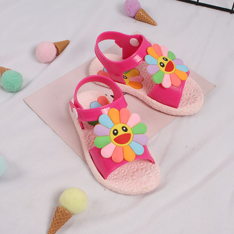 Children-s-Sandals-Leisure-Fashion-Holiday-Wear-Summer-New-Sunflower-Beach-Shoes-Flower-Princess-Shoes-Kids-1