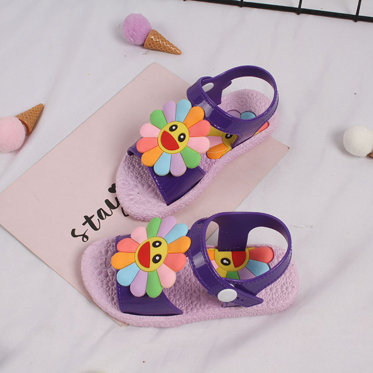 Children-s-Sandals-Leisure-Fashion-Holiday-Wear-Summer-New-Sunflower-Beach-Shoes-Flower-Princess-Shoes-Kids-2