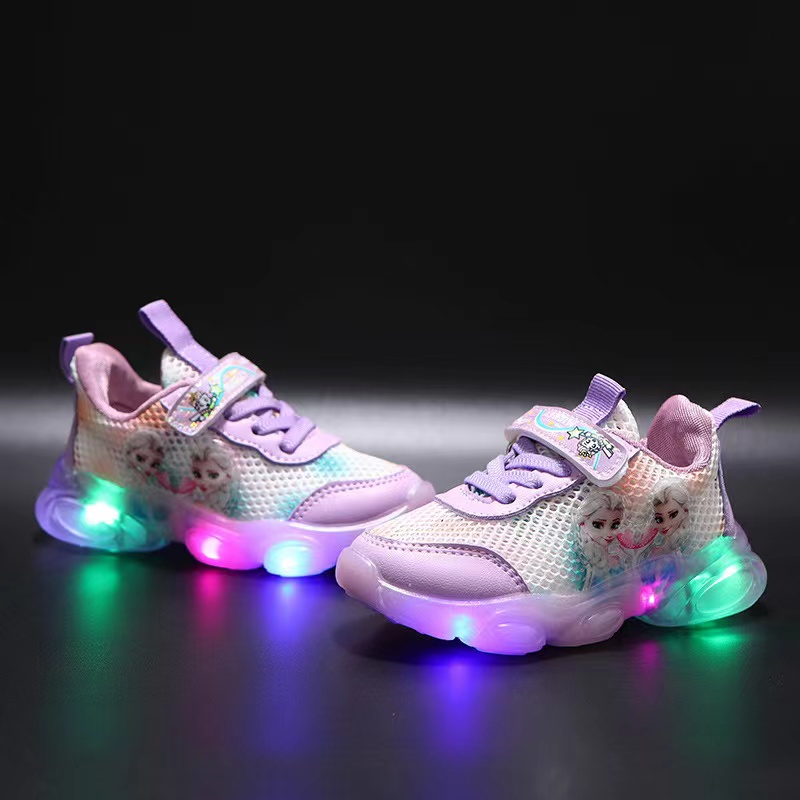 Congme-1-7yrs-Girls-Fashion-Led-Light-Sport-Shoes-Toddler-Kids-Air-Mesh-Sneakers-Soft-Bottom-3