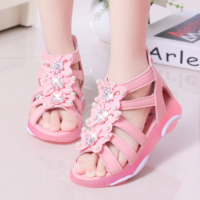 Crystal-Sandals-For-Girls-Pearl-Beading-With-Butterflies-Sweet-Princess-Kids-Sandals-Children-Gladiator-Roman-Shoes-4