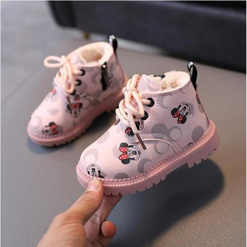Disney-Minnie-Mouse-Princess-Shoes-For-Toddler-Kids-Soft-Sole-Martin-Boots-For-Girl-Boy-Fashion-1