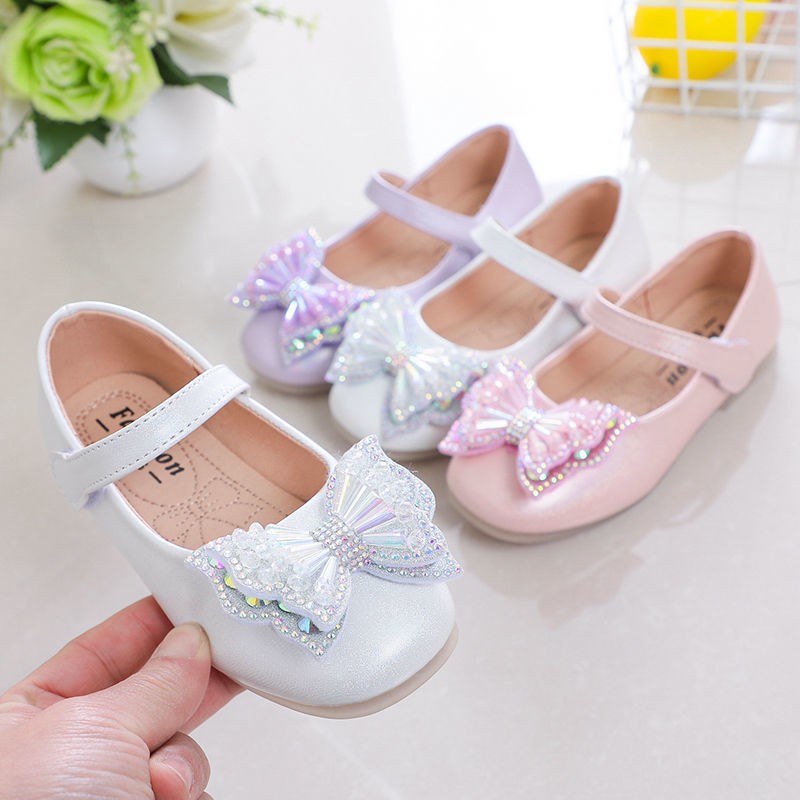 Girls-Casual-Shoes-Princess-Baby-Sequin-Bow-Flat-Shoes-Fashion-Children-s-Performance-Leather-Shoes-2022-1