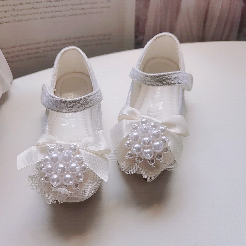 Girls-Flats-Flower-Girl-Shoes-Patent-Leather-Wedding-Dress-Shoes-Toddler-9m-4ys-Little-Kids-4-4