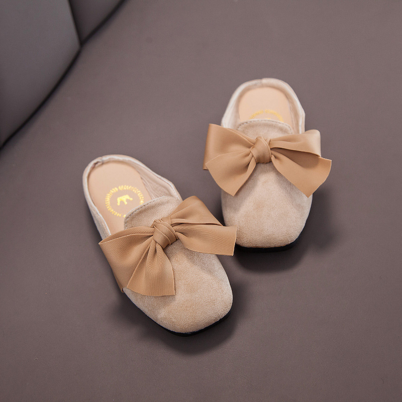 Girls-Sandals-Summer-Kids-Fashion-Princess-Korean-Style-Non-slip-Solid-Beige-with-Bow-Cute-Slippers-2