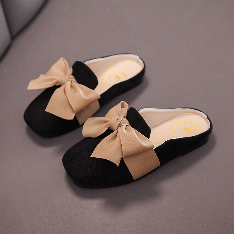 Girls-Sandals-Summer-Kids-Fashion-Princess-Korean-Style-Non-slip-Solid-Beige-with-Bow-Cute-Slippers-3