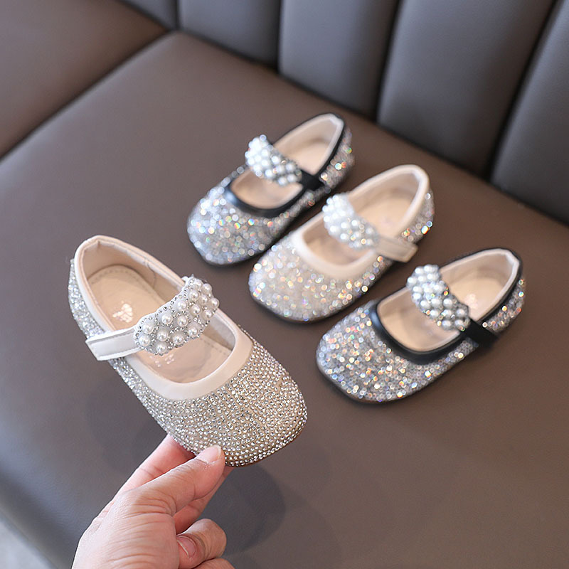 Girls-Shoes-2022-New-Spring-Kids-Fashion-Princess-Shoes-Children-Rhinestone-Pearl-Sweet-Party-Dance-Baby-1