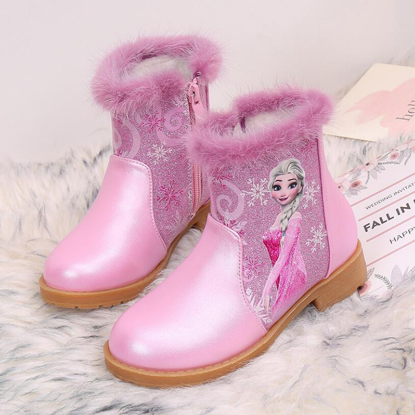 Kids-Cartoon-Frozen-Boots-Autumn-Winter-New-2021-Princess-Boots-Girls-Fashion-Elsa-Princess-Children-Sneakers-3