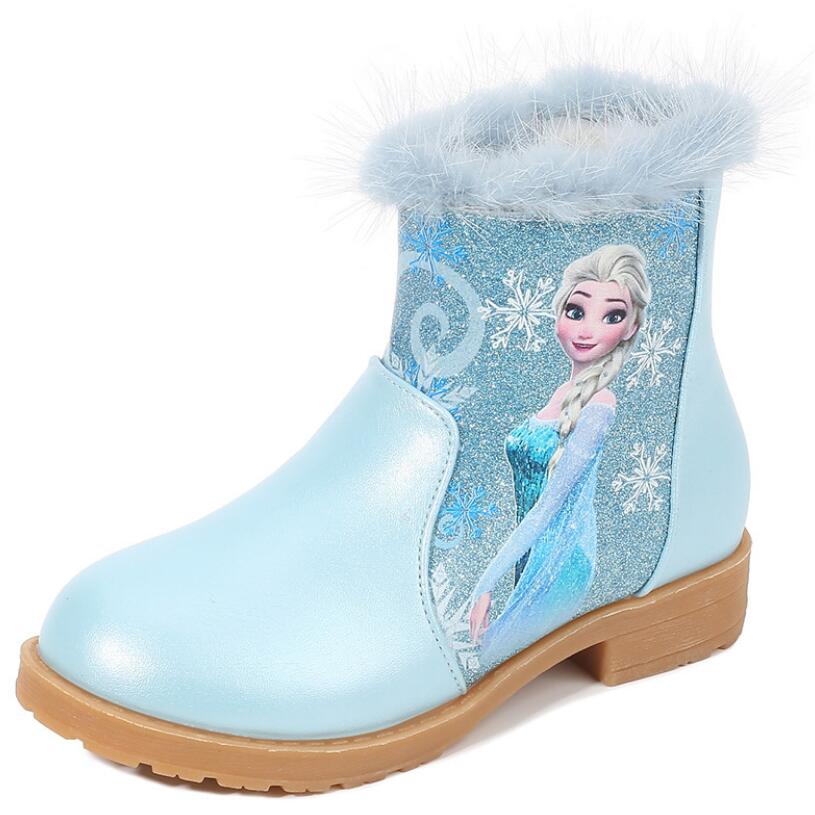 Kids-Cartoon-Frozen-Boots-Autumn-Winter-New-2021-Princess-Boots-Girls-Fashion-Elsa-Princess-Children-Sneakers-4