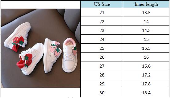 Kids-Shoes-Girls-Autumn-New-Style-2021-Girls-Baby-Strawberry-White-Shoes-with-Low-top-Soft-5