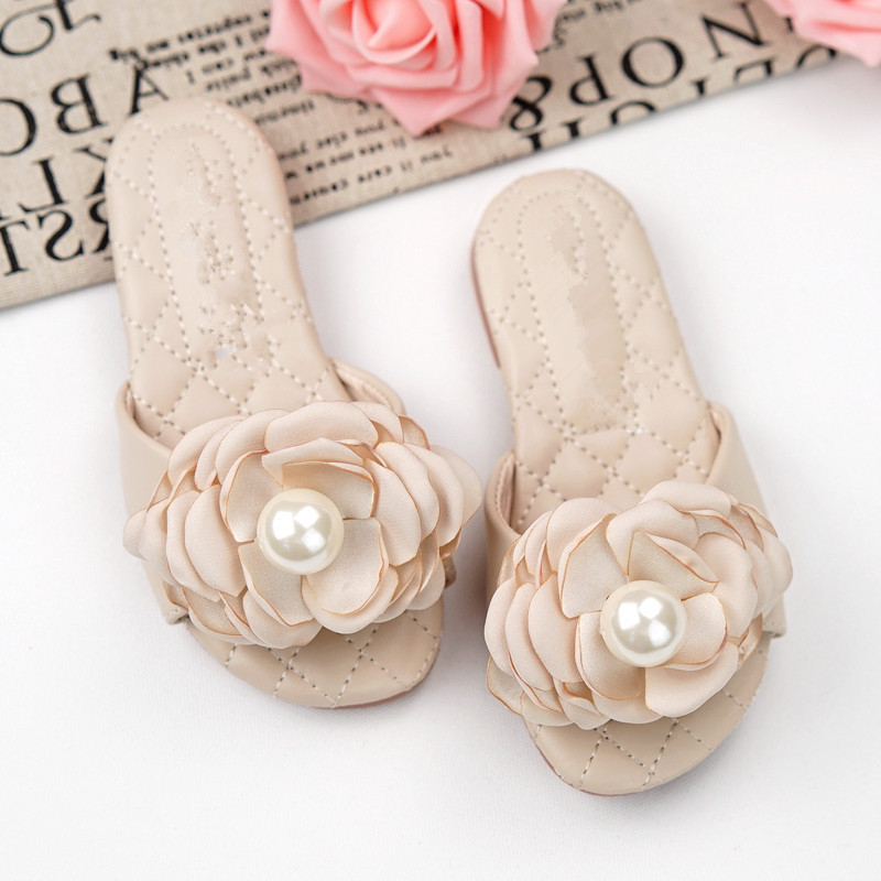 Kids-Slippers-New-Home-Flower-Sandals-With-Pearl-Children-s-Princess-Shoes-Microfiber-Tendon-Bottom-Casual-1