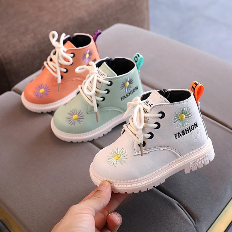 New-Children-Shoes-Baby-Girls-Boots-Boys-Student-PU-Leather-Casual-Lace-Up-Ankle-Boots-Kids-4