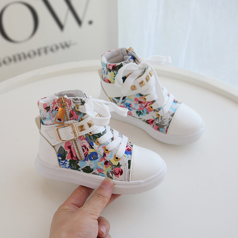 New-Children-s-Shoes-High-top-Canvas-Shoes-for-Boys-and-Girls-Sneakers-Spring-and-Autumn-3