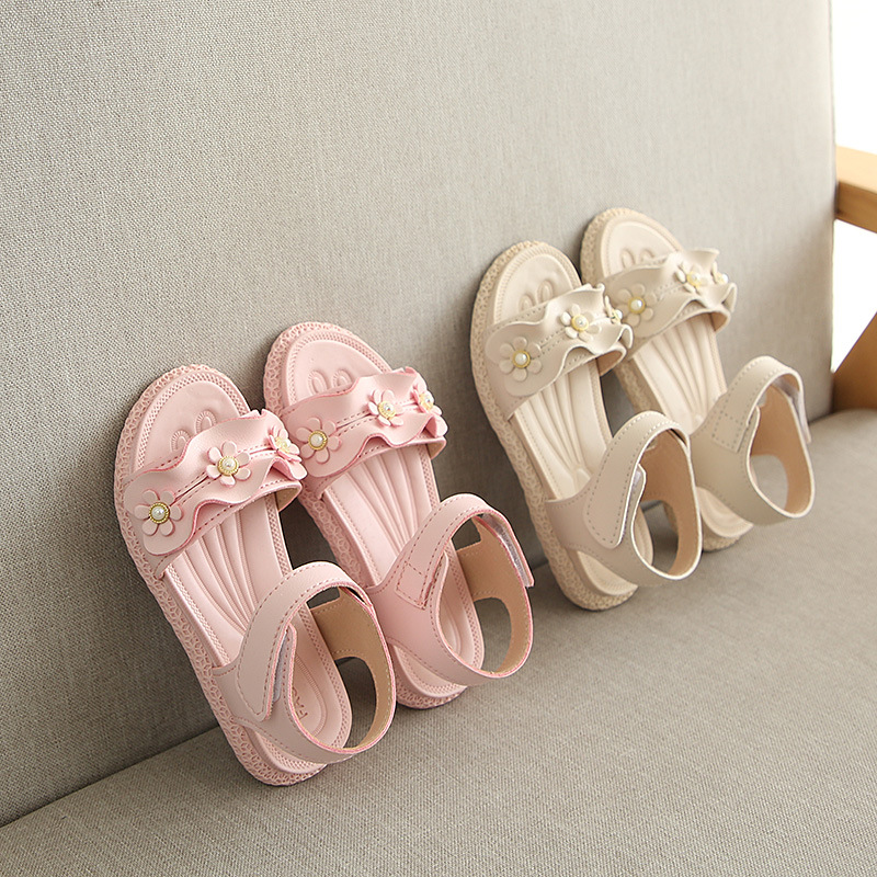 New-Girls-Sandals-Flowers-Sweet-Soft-Children-s-Beach-Shoes-Kids-Summer-Floral-Sandals-Princess-Fashion-2