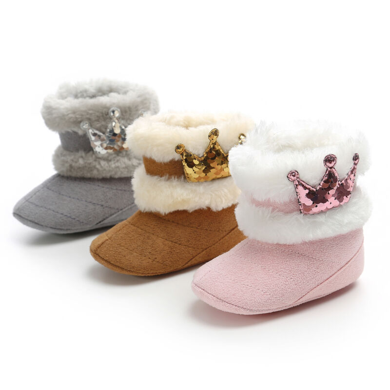 Princess-Newborn-Toddler-Baby-Girls-Snow-Boots-Autumn-Winter-Warm-Plush-Ankle-Shoes-Christmas-Shoes-2