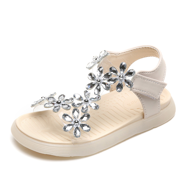 Princess-Rhinestone-Kids-Girls-Fashion-Sandals-Summer-2022-New-Chic-Soft-Casual-Shoes-Hook-Loop-Children-5