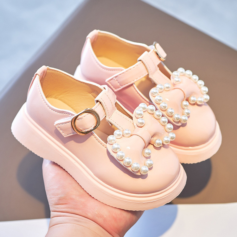 Spring-Autumn-Girls-Leather-Shoes-with-Bow-knot-Pearls-Beading-Princess-Sweet-Cute-Soft-Comfortable-Children-2