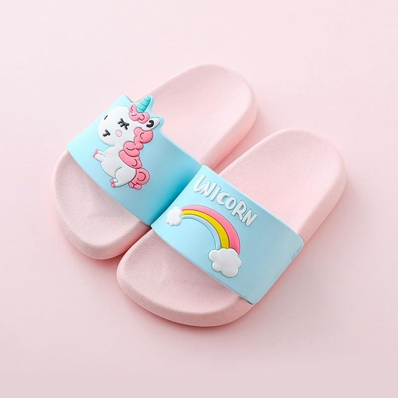 Suihyung-Rainbow-Unicorn-Slippers-For-Boy-Girls-New-Summer-Kids-Beach-Shoes-Baby-Toddler-Soft-Indoor-4