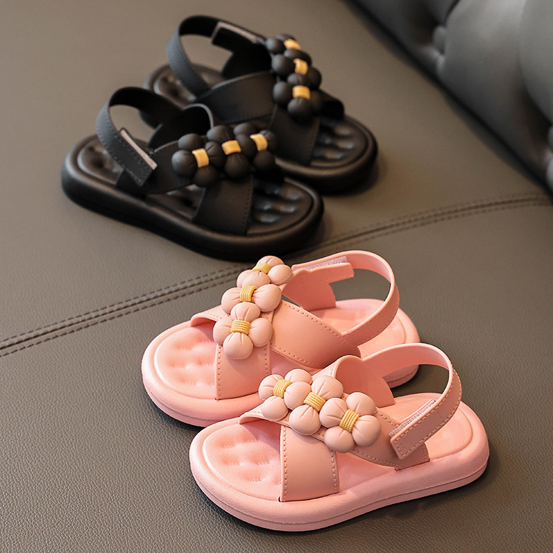 Summer-Little-Girls-Sandal-New-Flower-Simple-Cute-Pink-Children-Fashion-Sandals-Toddler-Baby-Soft-Casual-1