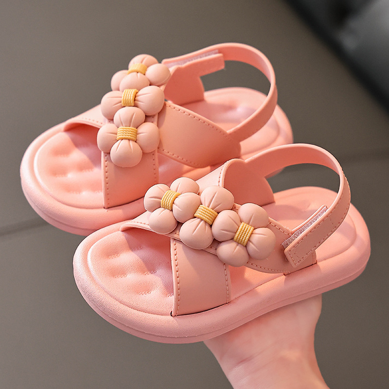Summer-Little-Girls-Sandal-New-Flower-Simple-Cute-Pink-Children-Fashion-Sandals-Toddler-Baby-Soft-Casual-2
