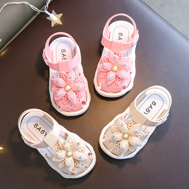 Sweet-Princess-Sandals-2022-New-Summer-Kids-Fashion-Covered-Toes-Soft-Girl-Pink-Flower-Children-Snap-2