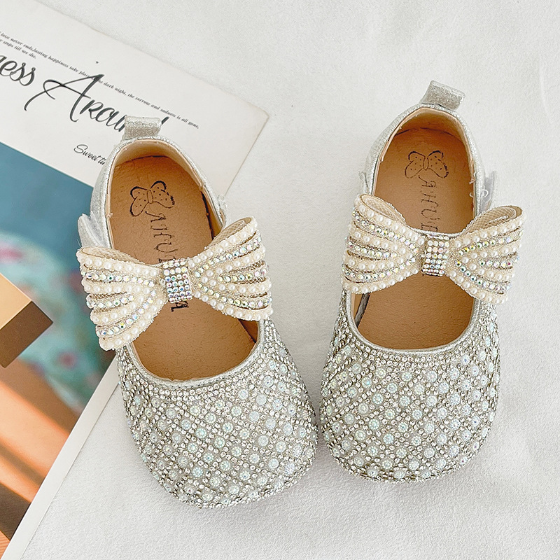 Sweet-Princess-Shoes-Summer-2022-New-Watercolor-Diamond-Children-s-Fashion-PU-Girl-Soft-Bottom-Single-5
