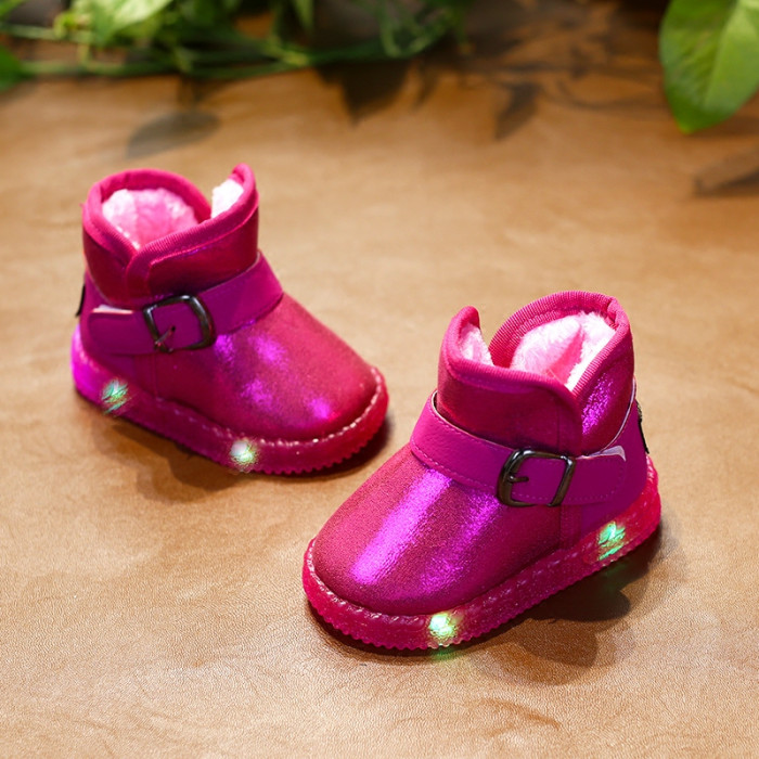 Winter-kids-girls-shoes-boots-warm-plush-snow-boots-flat-heels-children-girl-led-light-shoes-2