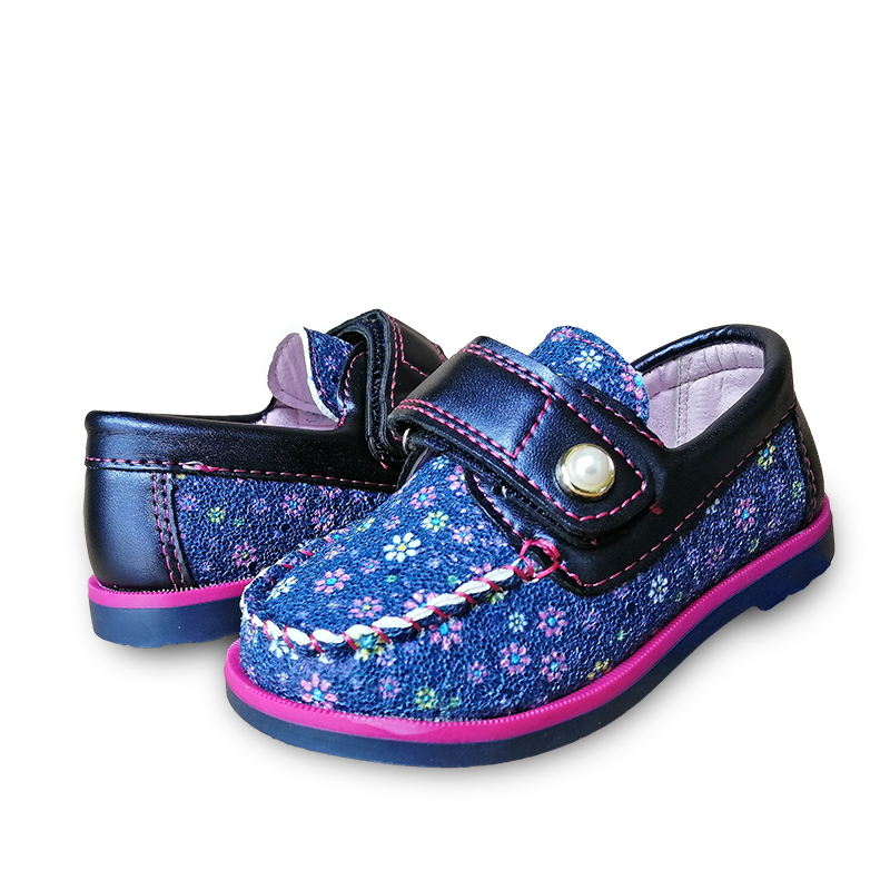 super-quality-1pair-PU-leahter-Shoes-Fashion-Children-kids-Shoes-New-Girl-single-shoes-2