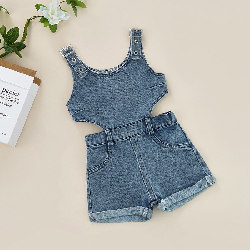 0-4Y-Kids-Denim-Playsuits-Baby-Girls-Summer-Clothing-Solid-Color-Sleeveless-Hollow-Out-Short-Romper-2