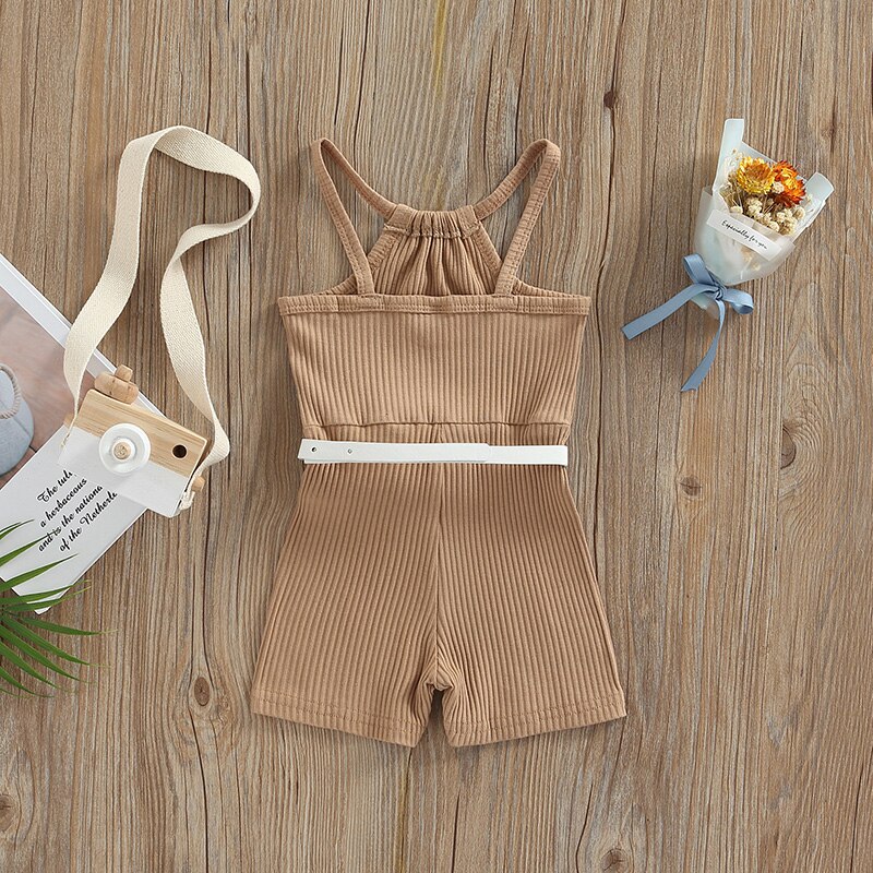 0-4Y-Kids-Playsuits-with-Belt-Bags-Baby-Girls-Summer-Clothing-Solid-Color-Ribbed-Sleeveless-Romper-1