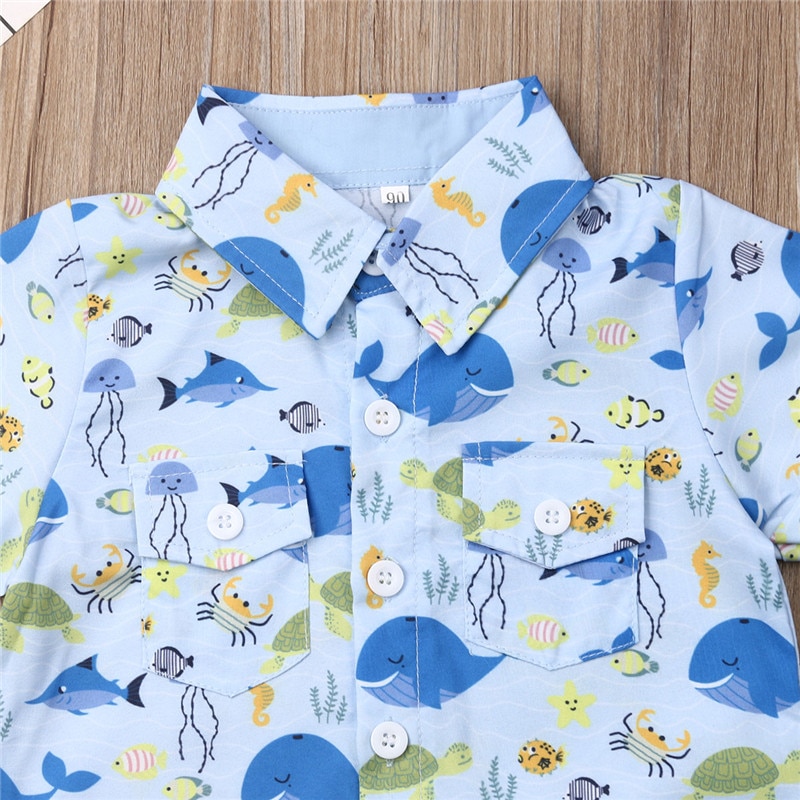 1-5-Years-Boys-Clothing-Set-Whale-Jellyfish-Print-Shirt-For-Boys-Ocean-World-Animal-Kids-2