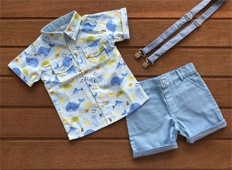 1-5-Years-Boys-Clothing-Set-Whale-Jellyfish-Print-Shirt-For-Boys-Ocean-World-Animal-Kids-5