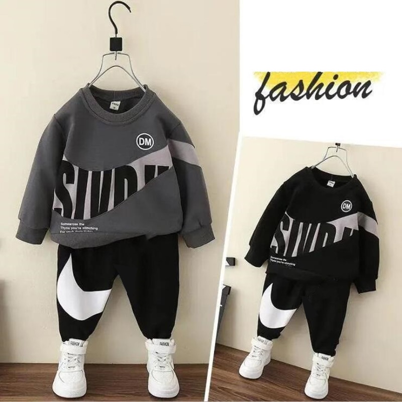 2021-Autumn-Fashion-Boy-Clothes-Cotton-Long-Sleeve-2pcs-Tracksuit-Kid-Sport-Suit-For-Children-Clothing-1