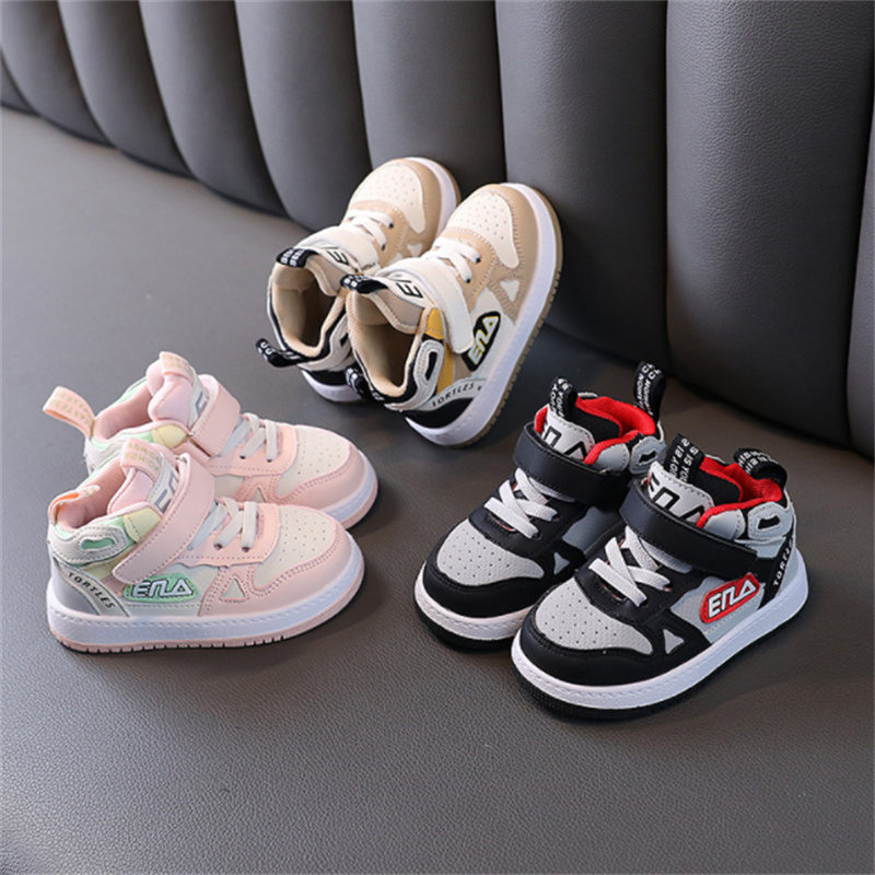 2022-New-Autumn-Baby-First-Walkers-High-help-Leather-Toddler-Kids-Sneakers-Outdoor-Tennis-Fashion-Little-1