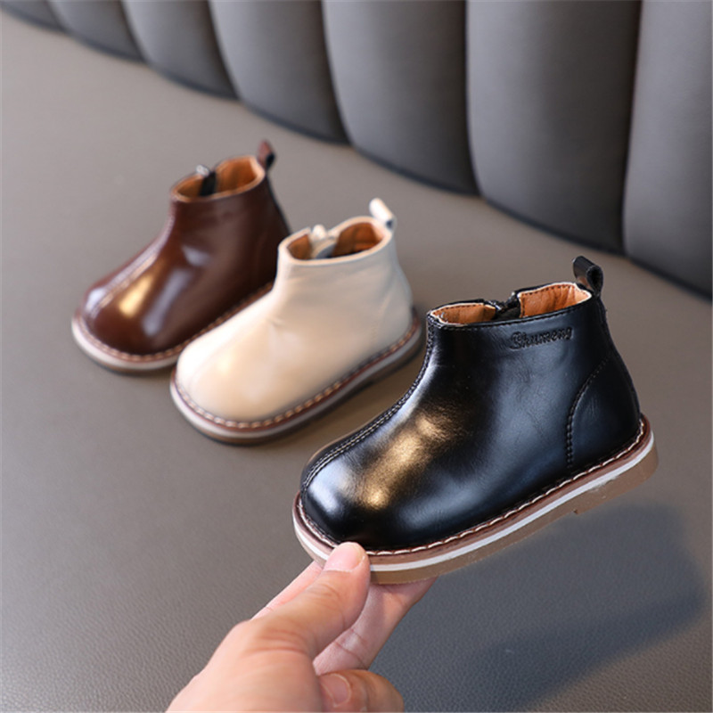 2022-New-Autumn-Baby-Shoes-Leather-Toddler-Girls-Martin-Boots-Rubber-Sole-Kids-Ankle-Boots-Fashion-1