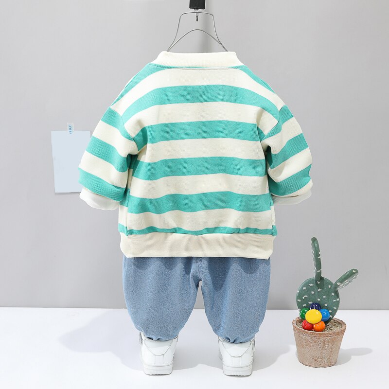 2022-Spring-Infant-Outfits-Children-Clothes-Baby-Boys-Girls-Clothing-Sets-Kids-Newborn-Stripe-Coats-T-2