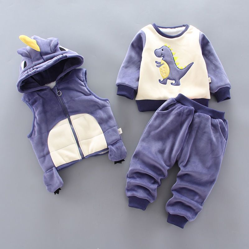 Baby-Boys-Clothing-Sets-Winter-Plus-Velvet-Thick-Warm-3Pcs-Outift-Cartoon-Dinosaur-Children-Clothes-Sport-1