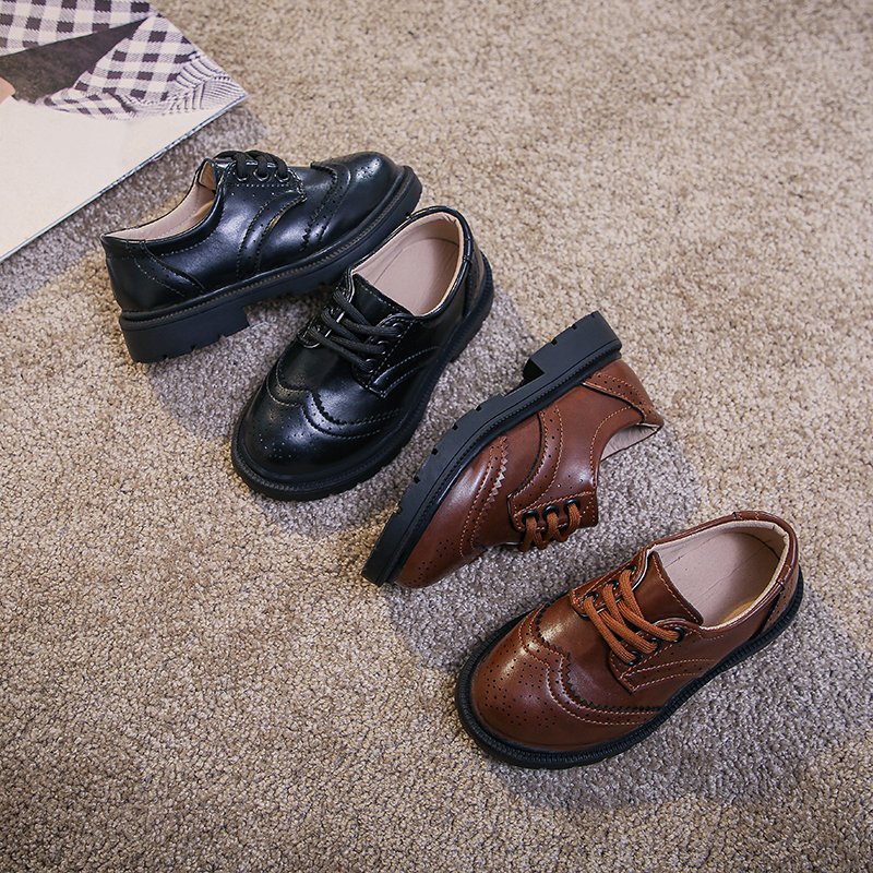 Boys-Girls-Fashion-Leather-Shoes-2022-Children-New-Style-Oxfords-Vintage-Lace-up-Kids-Flats-for-5