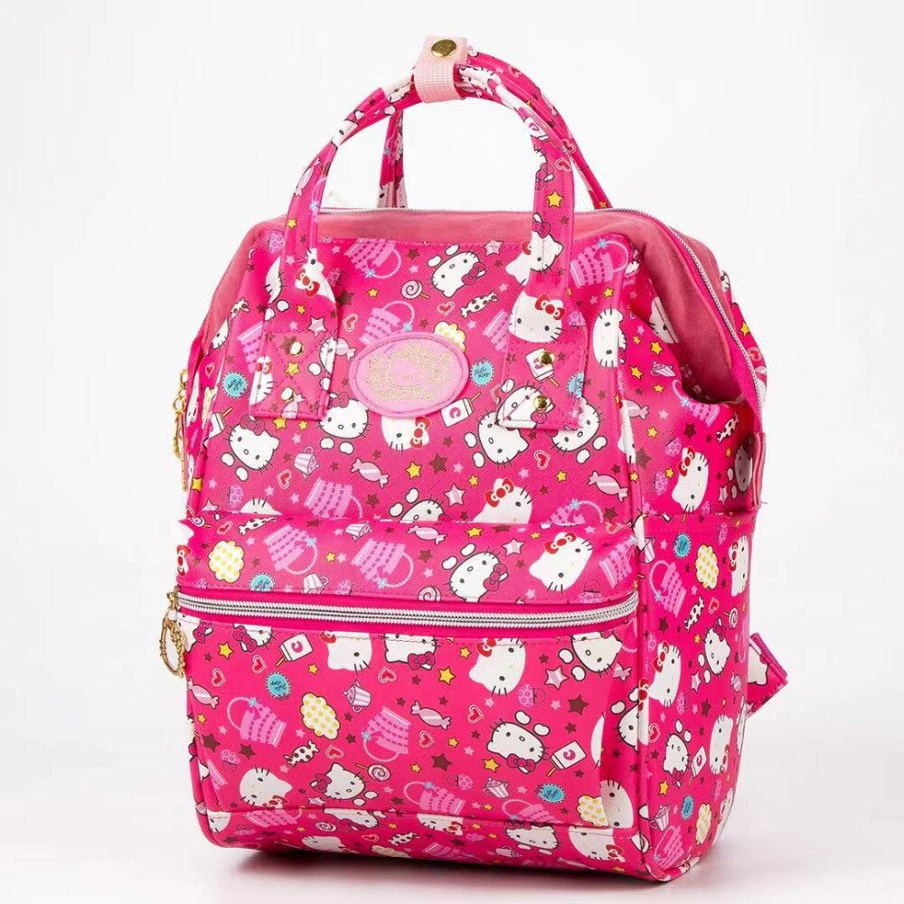 Cute-cartoon-Melody-casual-backpack-student-waterproof-school-bag-computer-bag-portable-2