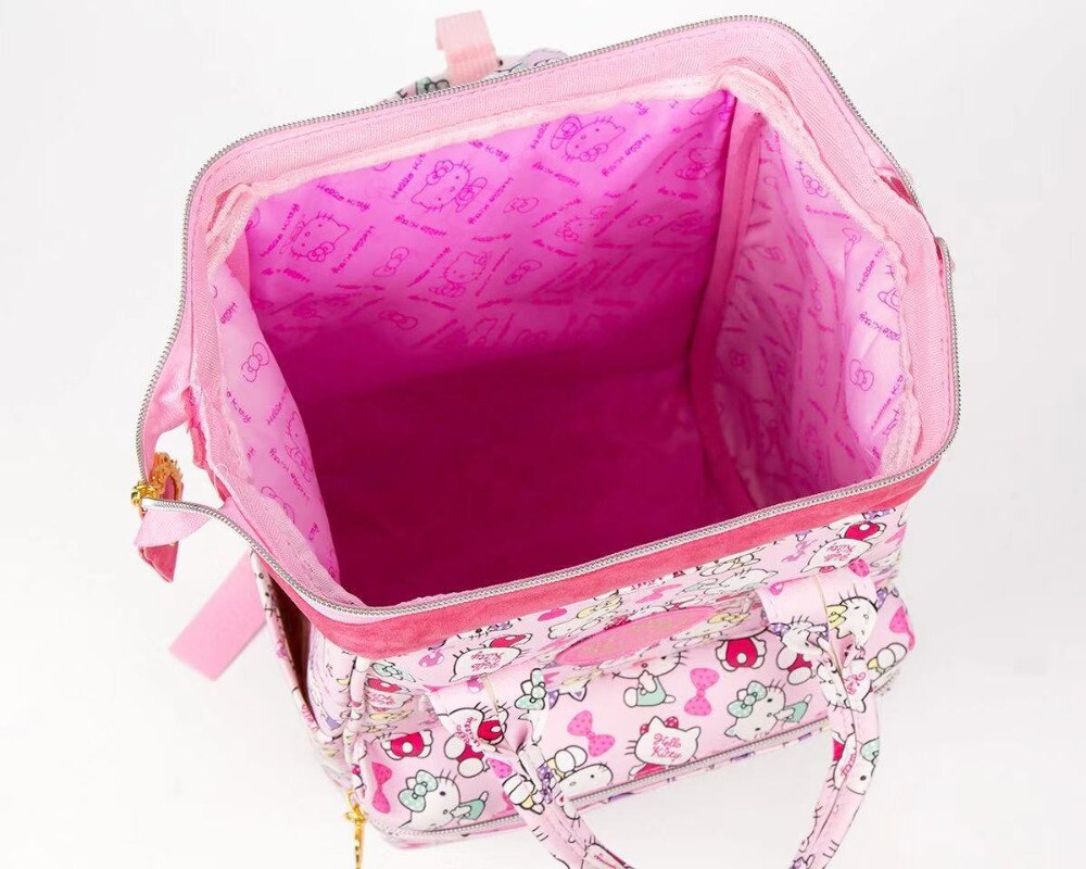 Cute-cartoon-Melody-casual-backpack-student-waterproof-school-bag-computer-bag-portable-5