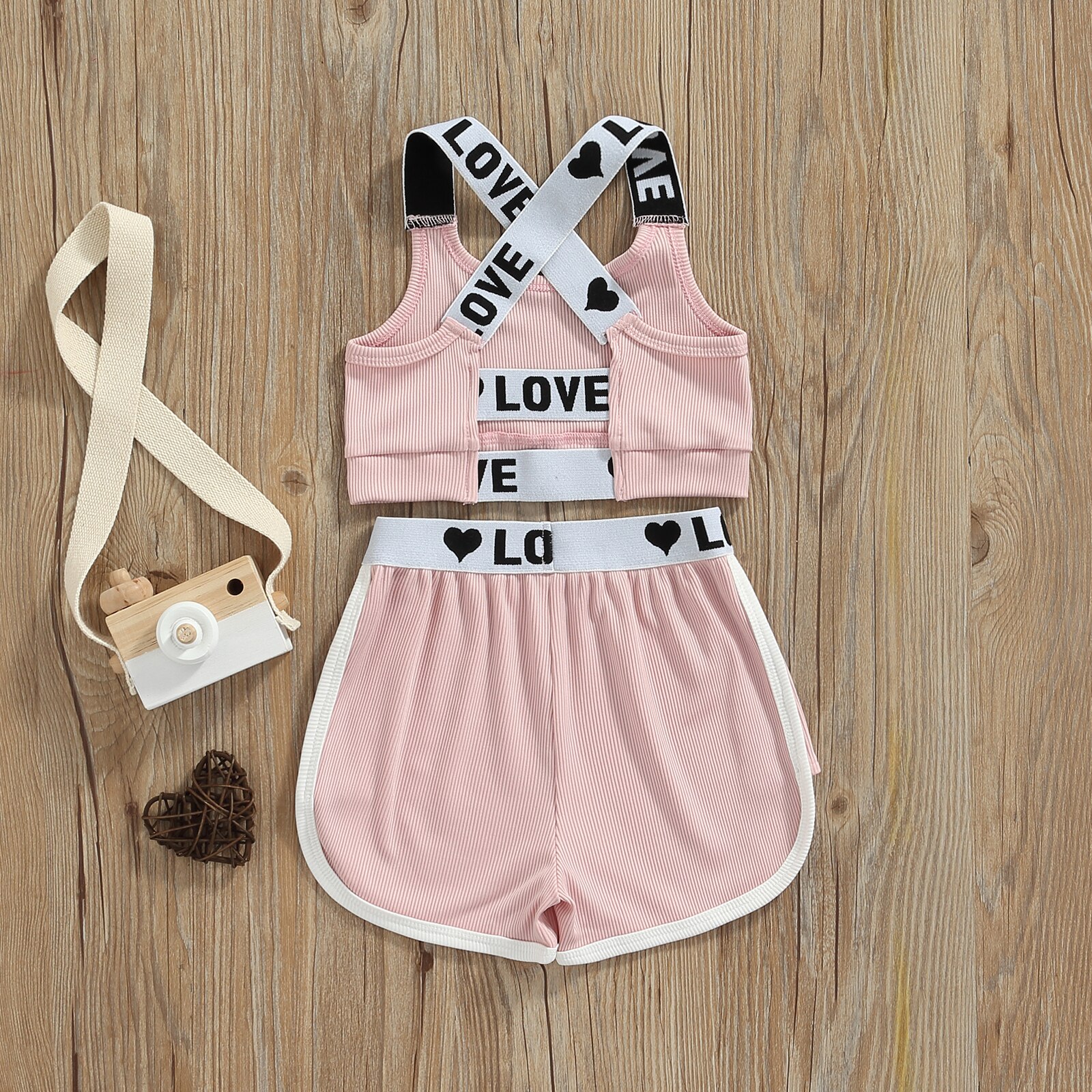 Fashion-Baby-Clothes-Set-Summer-Letter-Strap-Tank-Tops-Shorts-For-Girls-Set-Toddlers-2-Pieces-2