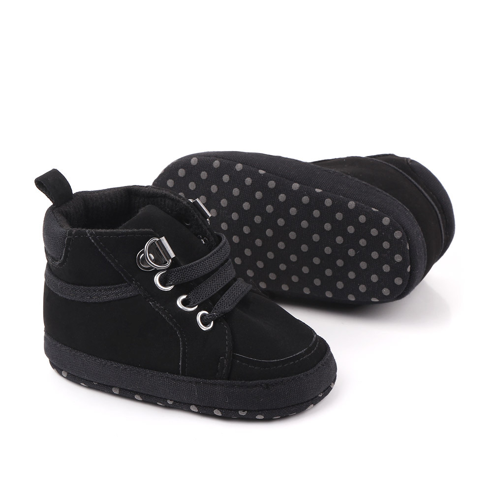 Fashion-Brand-Baby-Boy-Boots-Shoes-Soft-Sole-Booties-Infant-Anti-slip-Solid-PU-Booty-Shoes-1